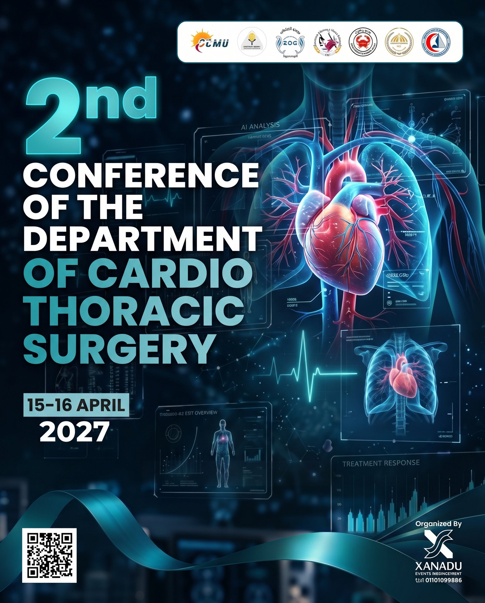2st Conference of the Department of Cardio thoracic Surgery Flyer